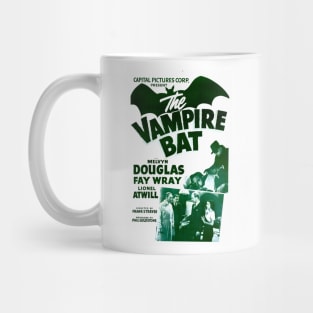 The Vampire Bat (1933) Black and White Poster Mug